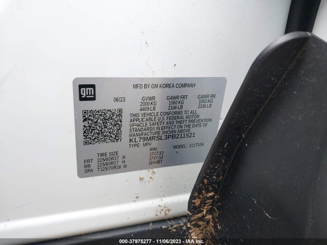 Chevrolet Trailblazer Awd Lt 2023 KL79MRSL3PB211521 Image 9