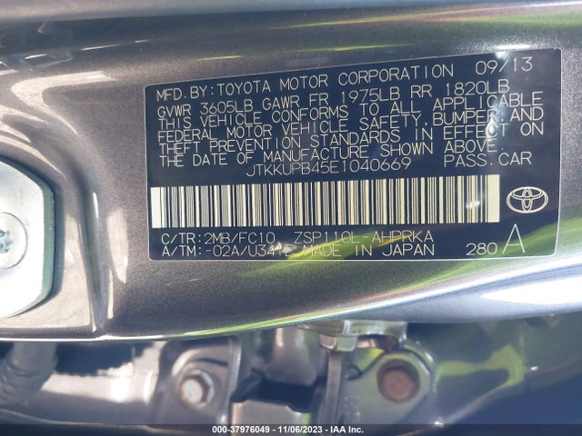 Scion XD 2014 JTKKUPB45E1040669 Image 9