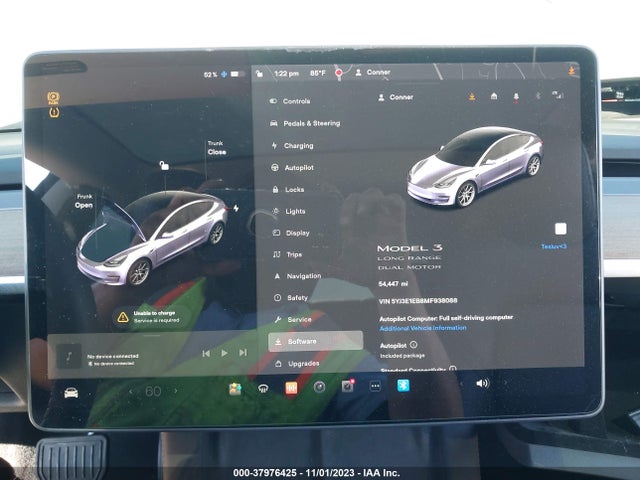 Tesla Model 3 Long Range Dual Motor 2021 5YJ3E1EB8MF938088 Image 18