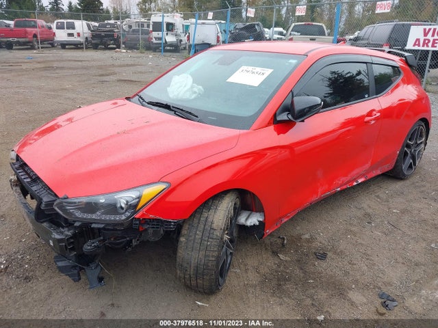 2022 HYUNDAI VELOSTER N VIN: KMHT36AH1NU014108