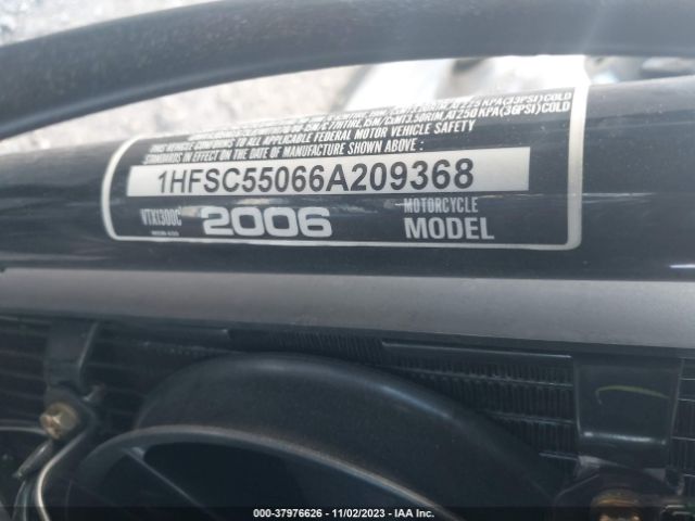 2006 HONDA VTX1300 1HFSC55066A209368 Photo 9