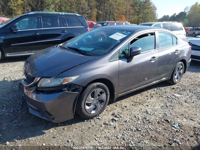 2015 HONDA CIVIC LX VIN: 19XFB2F53FE020875
