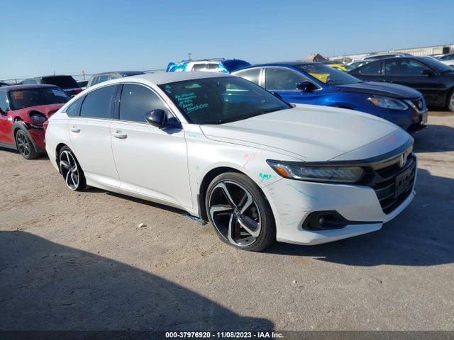 Aukcja sprzedaży 2021 Honda Accord Sport Special Edition, vin: 1HGCV1F45MA093159, numer aukcji: 37976920