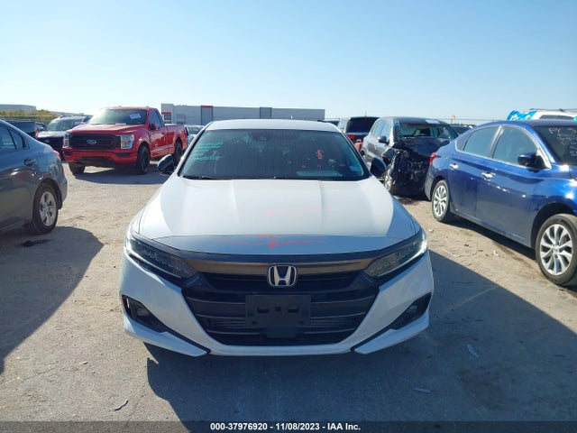 Aukcja sprzedaży 2021 Honda Accord Sport Special Edition, vin: 1HGCV1F45MA093159, numer aukcji: 37976920