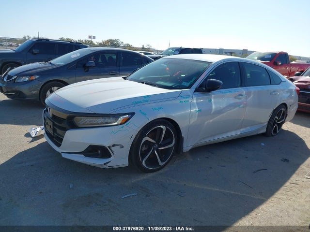 Aukcja sprzedaży 2021 Honda Accord Sport Special Edition, vin: 1HGCV1F45MA093159, numer aukcji: 37976920