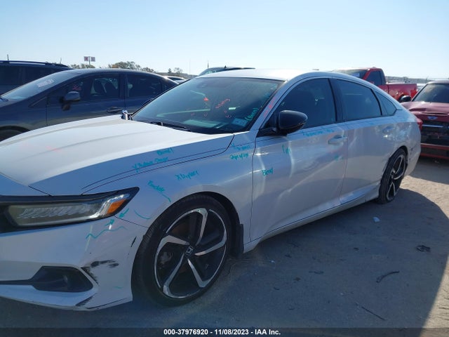 Aukcja sprzedaży 2021 Honda Accord Sport Special Edition, vin: 1HGCV1F45MA093159, numer aukcji: 37976920