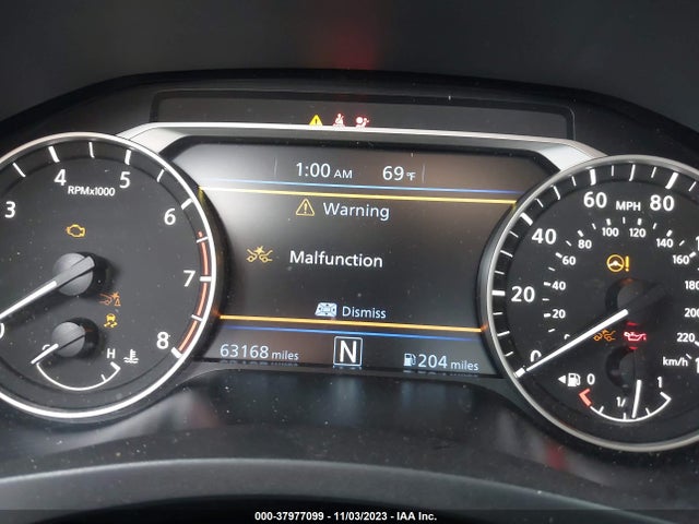 2021 NISSAN ALTIMA SV FWD VIN: 1N4BL4DV5MN342393