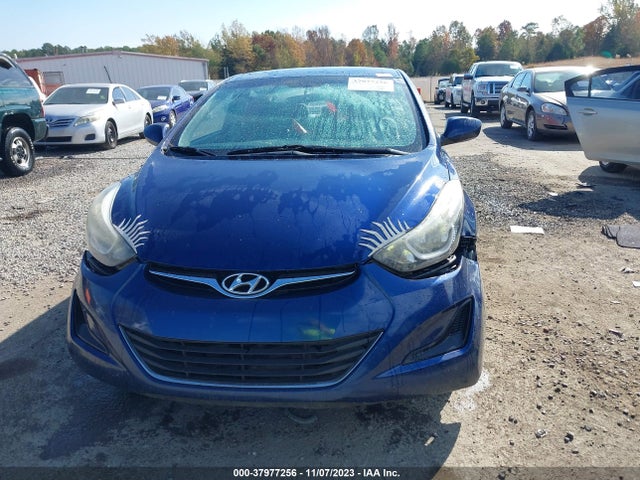 2016 HYUNDAI ELANTRA SE VIN: 5NPDH4AE1GH703535