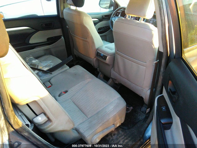 Toyota Highlander Le Plus 2018 5TDZZRFH6JS250405 Image 8