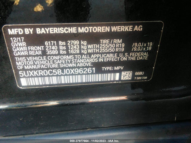 5UXKR0C58J0X96261 BMW X5 Xdrive35i