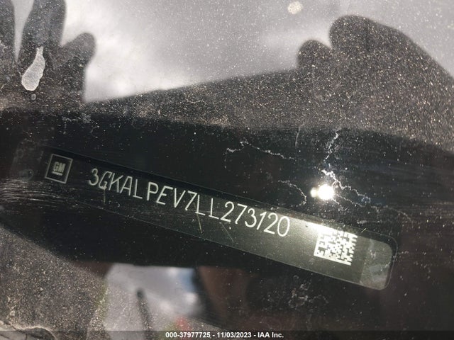 37977725 :رقم المزاد ، 3GKALPEV7LL273120 vin ، 2020 Gmc Terrain Fwd Slt مزاد بيع
