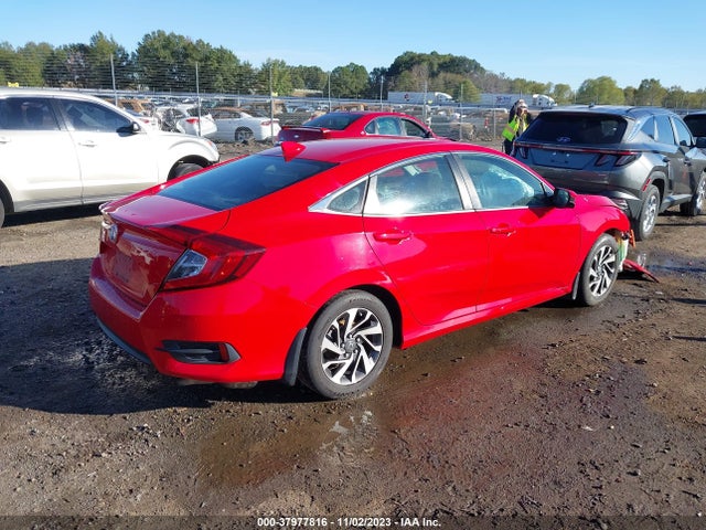2018 HONDA CIVIC EX VIN: 2HGFC2F76JH574327