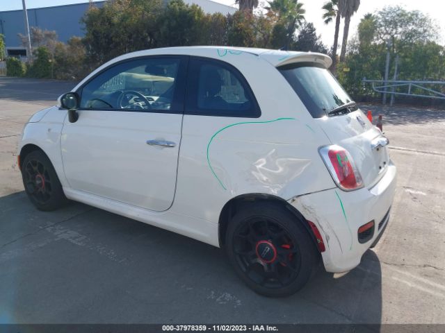 3C3CFFBR8FT689957 Fiat 500 SPORT