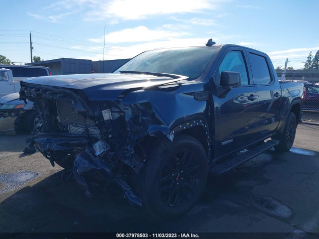 GMC Sierra 1500 4wd  Short Box Elevation 2021 3GTP9CEK4MG481887 Image 2