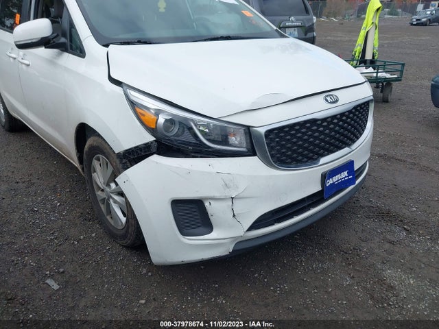 2016 KIA SEDONA LX VIN: KNDMB5C12G6116756