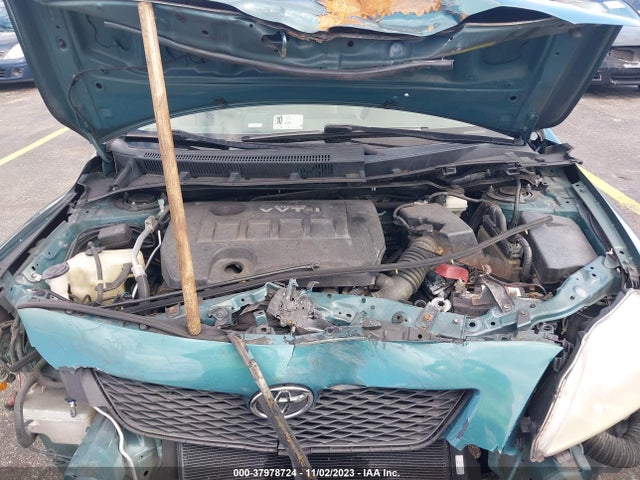 2009 TOYOTA COROLLA LE VIN: 2T1BU40E19C110283