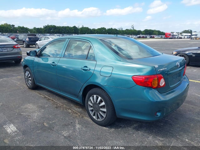 2009 TOYOTA COROLLA LE VIN: 2T1BU40E19C110283