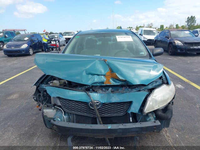 2009 TOYOTA COROLLA LE VIN: 2T1BU40E19C110283