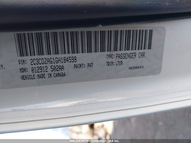 Dodge Challenger Sxt 2016 2C3CDZAG1GH184599 Image 9