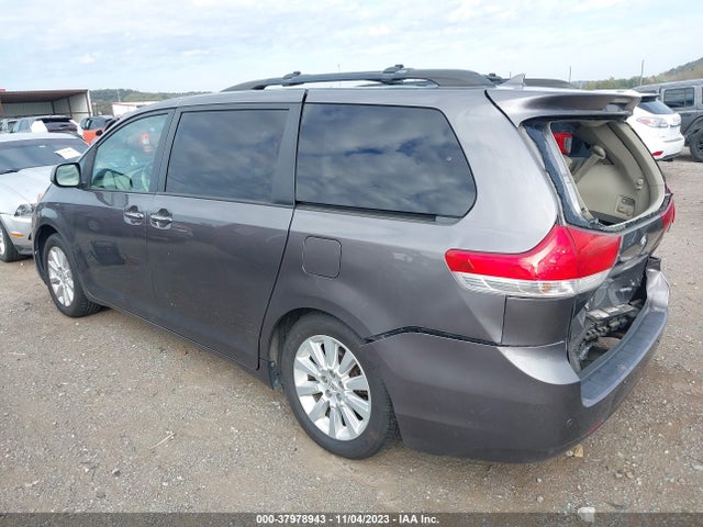 2012 TOYOTA SIENNA LIMITED V6 7 PASSENGER VIN: 5TDYK3DC5CS206452