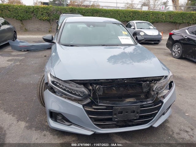 2021 HONDA ACCORD SEDAN SPORT VIN: 1HGCV1F34MA093726