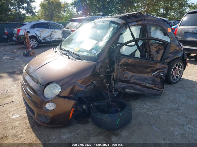 2012 FIAT 500 3C3CFFBR5CT194739 Photo 1
