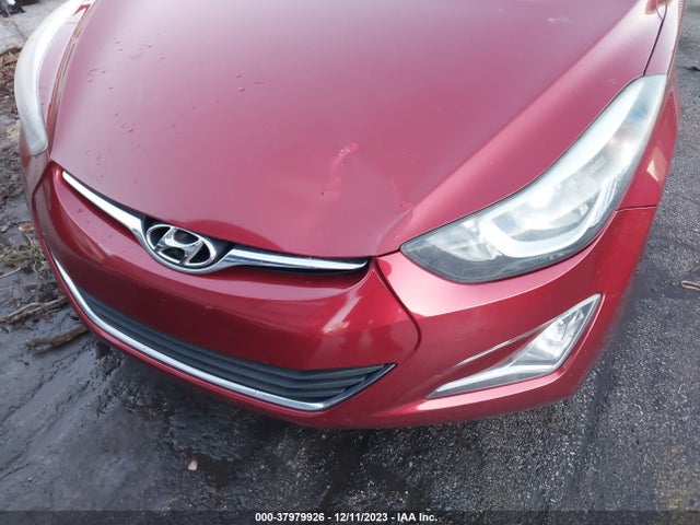 2014 HYUNDAI ELANTRA SE VIN: 5NPDH4AE1EH532007