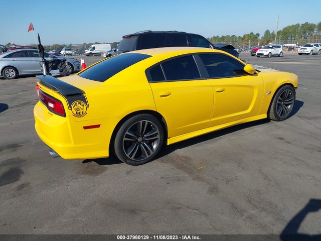 2012 DODGE CHARGER SRT8 SUPERBEE VIN: 2C3CDXGJ4CH298467