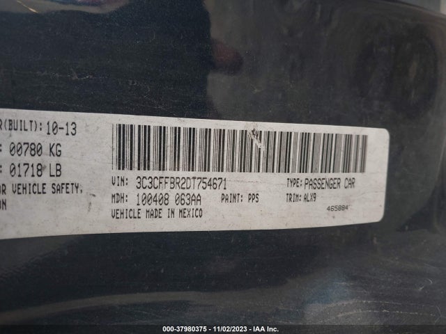 2013 FIAT 500 3C3CFFBR2DT754671 Photo 8