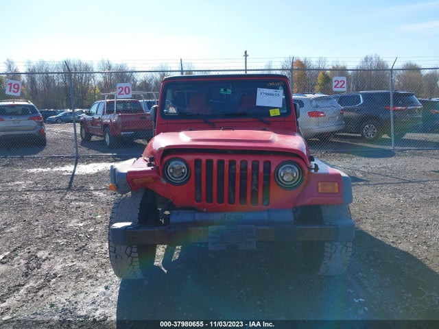 2004 JEEP WRANGLER X VIN: 1J4FA39S04P763172