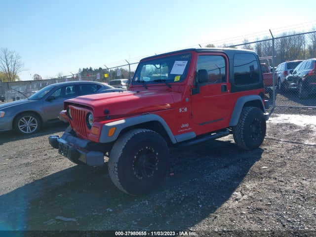 2004 JEEP WRANGLER X VIN: 1J4FA39S04P763172