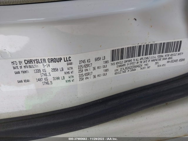 RAM Cargo Tradesman 2014 2C4JRGAG2ER404624 Image 9