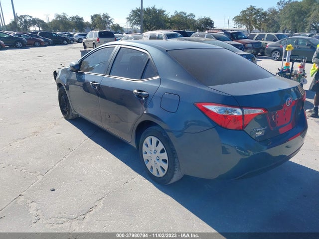 2014 TOYOTA COROLLA LE VIN: 2T1BURHE7EC215602