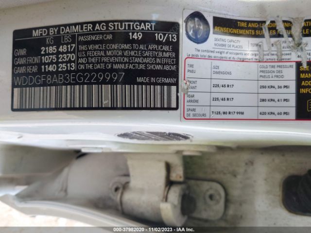 WDDGF8AB3EG229997 Mercedes-Benz C 300 Luxury 4matic