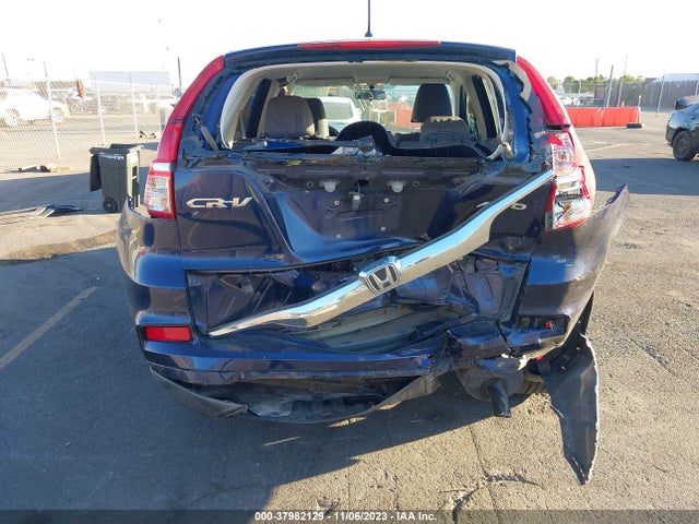 2016 HONDA CR-V SE VIN: 5J6RM4H41GL055831