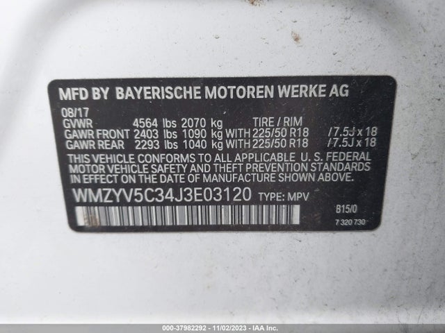 2018 MINI COUNTRYMAN WMZYV5C34J3E03120 Photo 8