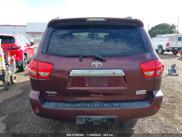 2008 TOYOTA SEQUOIA PLATINUM 5.7L V8 VIN: 5TDBY67A58S016979