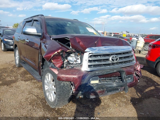 2008 TOYOTA SEQUOIA PLATINUM 5.7L V8 VIN: 5TDBY67A58S016979