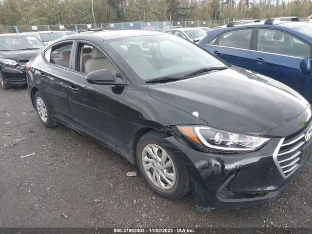 2017 HYUNDAI ELANTRA SE VIN: KMHD74LFXHU059545