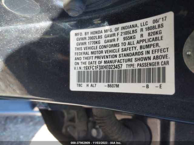 19XFC1F3XHE023457 Honda Civic Ex-t