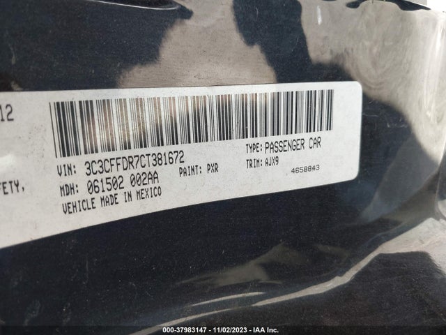 2012 FIAT 500C 3C3CFFDR7CT381672 Photo 8