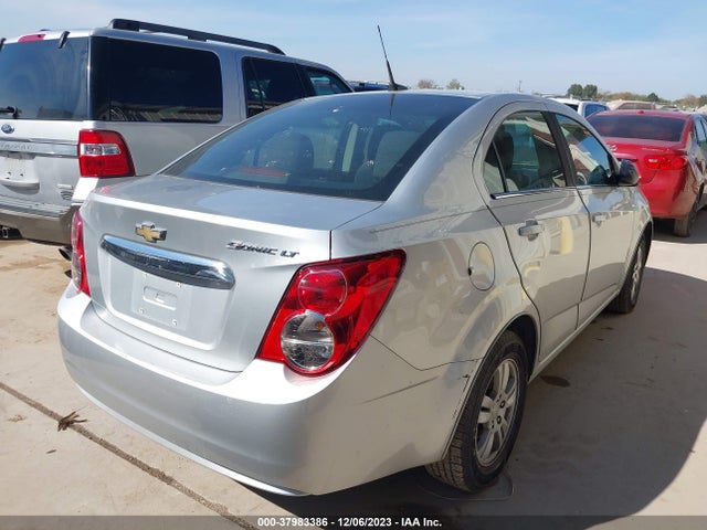Chevrolet Sonic Lt Auto 2014 1G1JC5SH8E4106345 Image 4