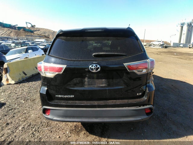 Toyota Highlander Le 2014 5TDZARFH7ES008350 Image 16