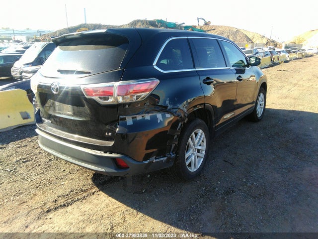 Toyota Highlander Le 2014 5TDZARFH7ES008350 Image 4