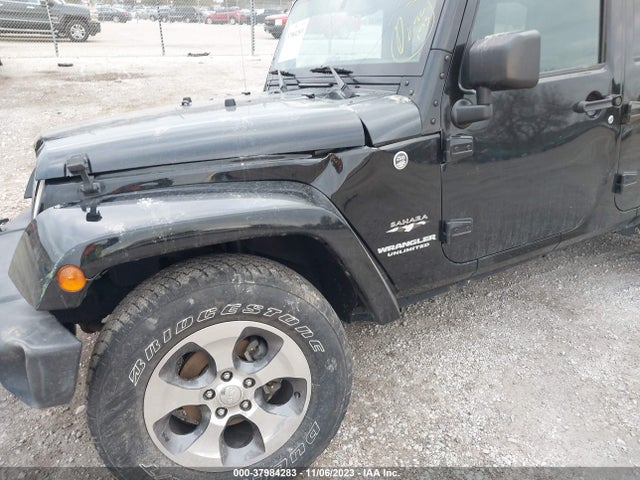 2017 JEEP WRANGLER UNLIMITED SAHARA 4X4 VIN: 1C4BJWEG0HL595523