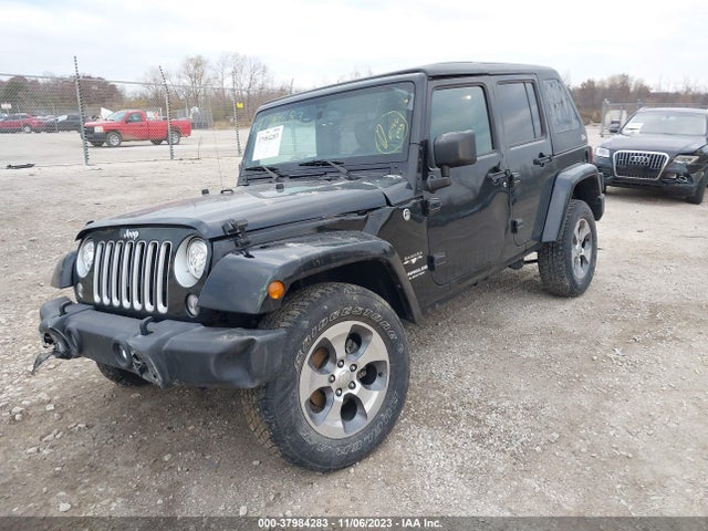2017 JEEP WRANGLER UNLIMITED SAHARA 4X4 VIN: 1C4BJWEG0HL595523