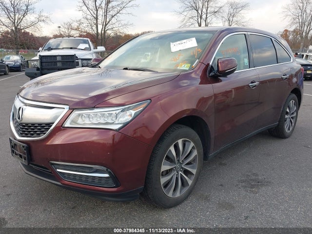 Acura Mdx Technology & Acurawatch Plus Packages/technology Package 2016 5FRYD4H41GB026333 Image 2