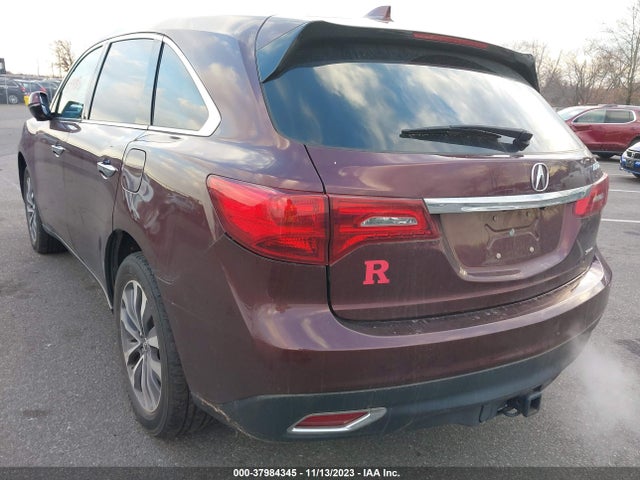 Acura Mdx Technology & Acurawatch Plus Packages/technology Package 2016 5FRYD4H41GB026333 Image 3