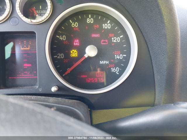 2001 AUDI TT 225 HP W/ESP (M6) VIN: TRUUT28NX11003784