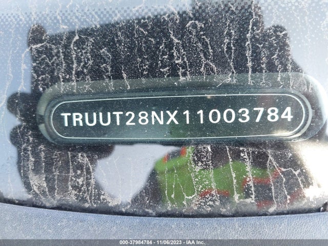 2001 AUDI TT 225 HP W/ESP (M6) VIN: TRUUT28NX11003784